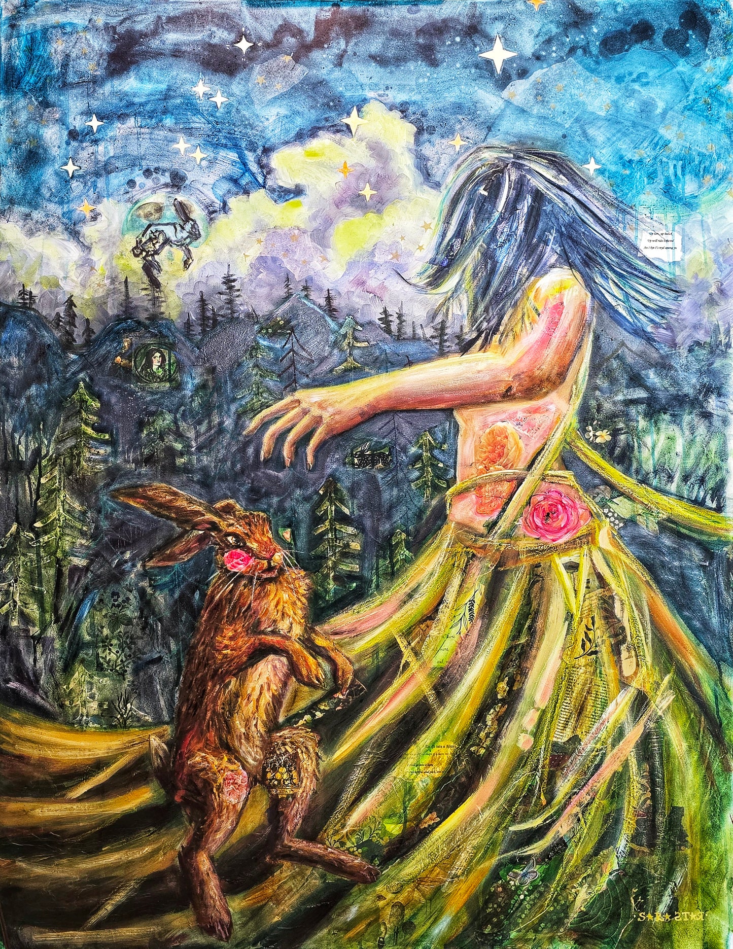 Lunar Dance — fine art print by Sara Star
